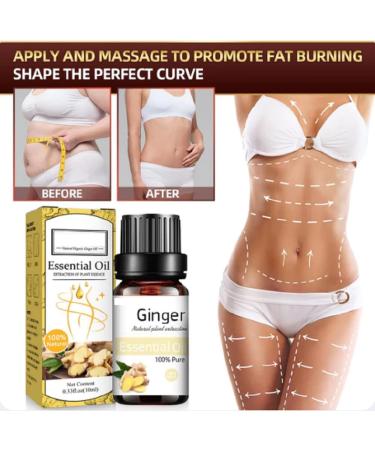 Buy GFOUK Turmeric Detox Oil for Abdominal & Lymphatic Drainage | Slimming Ginger Massage Oil - International Shipping Available - Buy Online on GoSupps.com