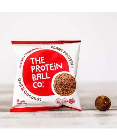 Protein Ball Goji and Coconut Protein Balls - Buy Online on GoSupps.com