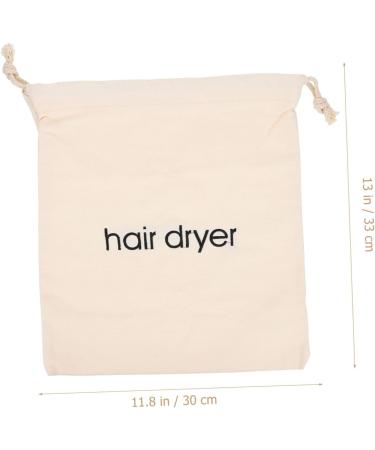 HAPINARY Travel Blow Dryer Hair Dryer Storage Bag Makeup Bag Hair Dryer Bags Hotel Hair Dryer Organizer Miss Jewelry Bag Pouch 33.00X30.00X0.50CM Beige - Buy Online on GoSupps.com