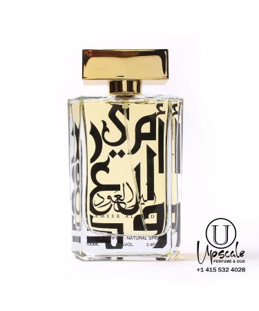 Almas Perfumes Ameer AL Oud Orignal 100% Eau De Parfum Unisex Spray - 3.4 Fl Oz (100 ml) Citruses Natural Aged Oud Roses Amber 3.4 Fl Oz (Pack of 1) - Buy Online on GoSupps.com