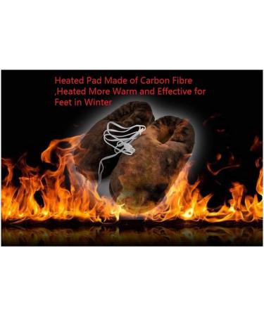 Shop Heated Slippers & Insoles - Ultimate Cold Relief Foot Warmers | Winter Comfort Black-S - Buy Online on GoSupps.com