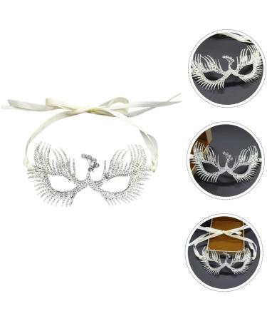 Beaupretty Masquerade Mask Halloween Masquerade The Eye Venetian for Women Rhinestone for Women Masquerade Mardi Gras for Women Carnival Make up Headgear Halloween Mask - Buy Online on GoSupps.com