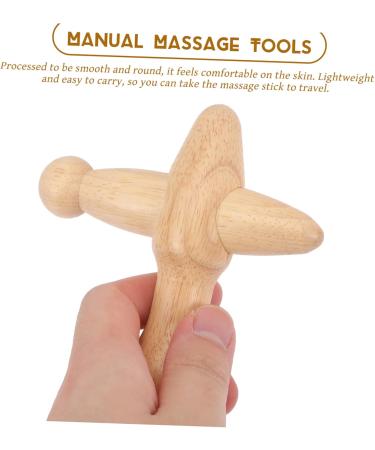 Buy Lurrose Wooden Foot Massage Device - Manual Muscle Roller & Trigger Point Scratching Board for Ultimate Relaxation - Buy Online on GoSupps.com