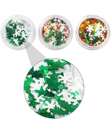 12 Boxes Christmas Nail Art Ornaments Christmas Nail Decoration Snowflake Nail Sequins Reindeer Nail Stickers Snowflake Manicure Sticker Nail Nail Supplies Plastic - Buy Online on GoSupps.com