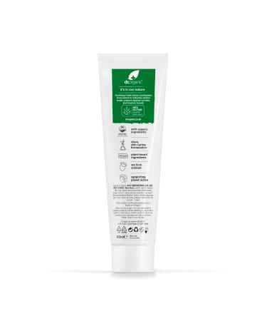 Dr Organic Aloe Vera Toothpaste - Whitening Natural Vegan Cruelty-Free Paraben & SLS Free - 100ml - Buy Online on GoSupps.com