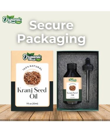 Buy Karanj Seed Oil (Pongamia Pinnata) - Pure Natural Carrier Oil for Skincare Hair Care & Massage - 30ml - Buy Online on GoSupps.com