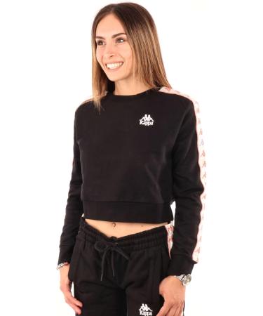 Kappa Women's Famisho Authentic Tracksuit Jacket XL - Black & Brown | International Shipping Available - Buy Online on GoSupps.com