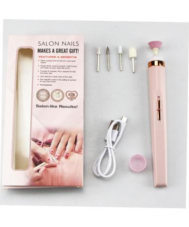 Ipetboom 1 Set Manicure Tools Pink Nail Abs Electric - Buy Online on GoSupps.com