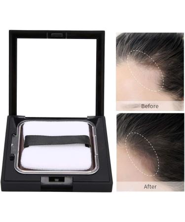 Waterproof Sweat Proof Hair Shadow Powder with Mirror and Puff 3 Colors Available Portable Hair Line Shadow Powder for Women Men Party 12g (Brown) - Buy Online on GoSupps.com