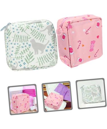 High Capacity Portable Period Bag - Healeved 2-Piece Compact Tampon Holder for Daily Use - Buy Online on GoSupps.com