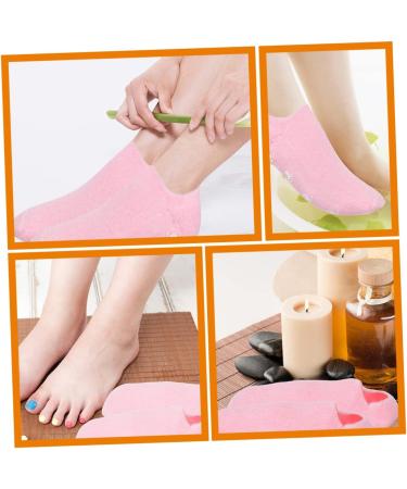 FOMIYES 6 Pairs Foot Gel Socks Feet Care Socks Comfortable Gel Socks Women Socks Household Foot Care Products Moisturizing Socks for Foot Care Supple Spa Socks Essential Oil Gel Socks - Buy Online on GoSupps.com