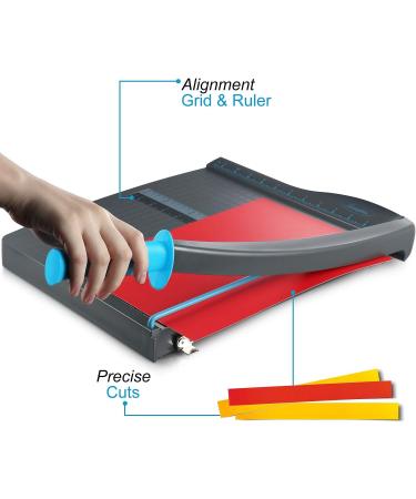 Swingline Guillotine Paper Cutter Heavy Duty  12 Inch Paper Cutting Board with Guard Rail  Blade Lock  Cuts Up to 10 Sheets  Professional Manual Paper Cutter Trimmer for Scrapbooking  Crafts & Photo. - Buy Online on GoSupps.com