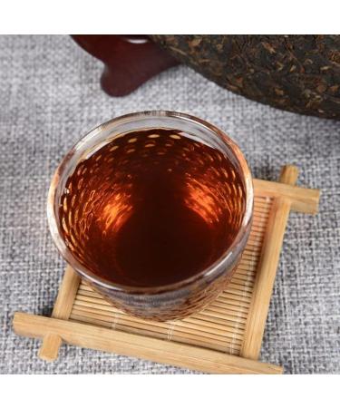HQZM Yunnan Aged Fragrance Puerh Black Tea Puer Tea 100g Old Tree Mature Tea Cake - Buy Online on GoSupps.com