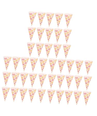 MAGICLULU 150 Pcs Popcorn Bag Candy Treat Bag Mini Gift Bags Cardboard Popcorn Snacks Cookies Snack Cone Bags Pink Gift Bag Cookies Cone Bags Cone Treat Bags Glass Paper Packing Bag Child