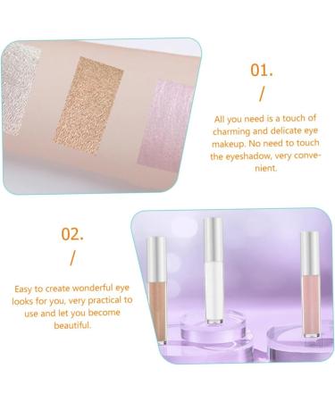 Balacoo 9 pcs Makeup Women Liquid Tool Eyeshadow Shadow Glitter Bling Highlight Diy Cosmetics Eye 1 count (Pack of 1) Assorted Colorx3pcs - Buy Online on GoSupps.com