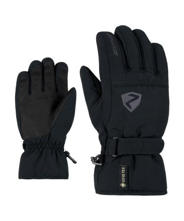 Ziener Children's Lago GTX Glove Junior Ski Gloves/Winter Sports | Waterproof Breathable Black 6.5