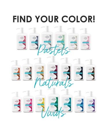 Keracolor Clenditioner Hair Dye - Rose Gold 12 Fl Oz (Pack of 1) | Semi-Permanent Color Depositing Conditioner | Cruelty-Free & Vegan | 20 Vibrant Shades - Buy Online on GoSupps.com