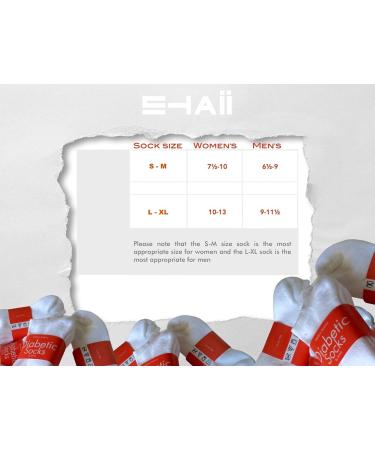 Shaii Non-Binding Thin Low Cut Diabetic Socks - Black (L-XL) - Buy Online on GoSupps.com