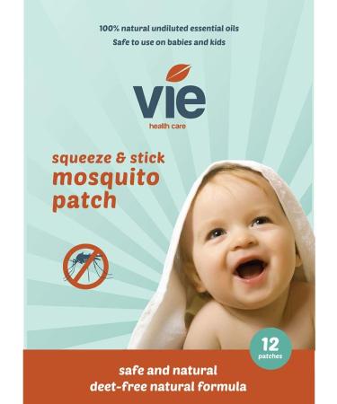 VIE Squeeze & Stick Mosquito Patches (24 Patches) - Long-Lasting Protection - Pack of 24 Count - Buy Online on GoSupps.com