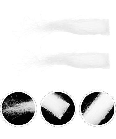 DEARMAMY 2pairs Santa Eyebrows Clothes for Men Prom Accessories for Men Self Adhesive Eyebrows Suite Hair Man - Buy Online on GoSupps.com