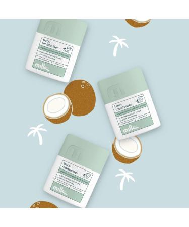 Milk & Co. Baby Natural Face & Body Cream - 5 oz with Olive & Coconut Oil - Buy Online on GoSupps.com