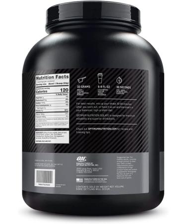 Optimum Nutrition Whey Protein Isolate - Chocolate Milkshake 5.02 LBS - High Quality Protein Supplement - Buy Online on GoSupps.com