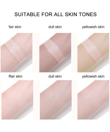Color Changing Foundation | 2 in 1 Color Changing Cream Foundation with Brush | Lightening Concealer Waterproof Cream Foundation for Mature Skin Pw tools - Buy Online on GoSupps.com