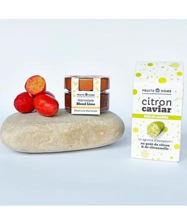 Fruits at Home - Fresh Lemon Caviar (60g) & Bloodlime Marmalade (50g)
