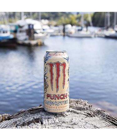 Monster Energy Punch Pacific Punch 473mL Cans Pack of 12 Orange Apple Raspberry Cherry 473ml (Pack of 12) - Buy Online on GoSupps.com
