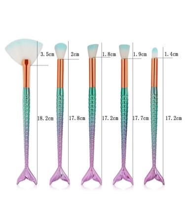 INTVN 11-Piece Professional Makeup Brush Set - Foundation & Concealer Brushes for Flawless Cosmetics Application | International Shipping - Buy Online on GoSupps.com