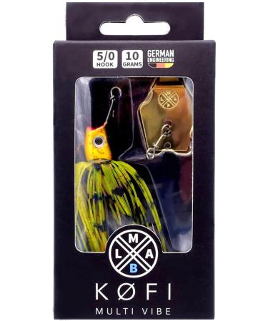 LMAB CHATTERBAIT K fi Multi Vibe - 1/0 & 5/0 Angelk der f r Zander Barsch & Hecht | Effektiver Blade Bait - 14g Firetiger - Buy Online on GoSupps.com
