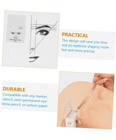Hemoton 5pcs Eyebrow Shaping Tool Eyebrow Positioning Ruler Multifunctional Eyebrow Ruler Measuring Ruler - Buy Online on GoSupps.com