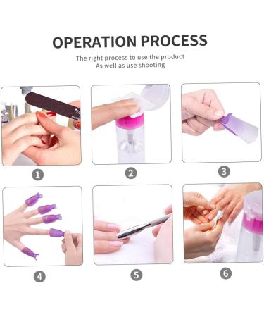 500pi ces Lingettes Non Pelucheuses Pour Dissolvant Vernis Ongles Avec Flacon Pompe Rose Lingettes Nettoyantes Manucure Pour Femme Et Salon - Buy Online on GoSupps.com