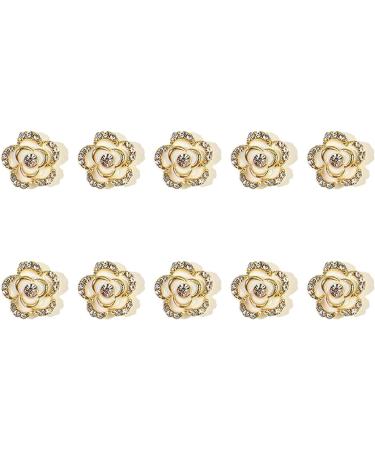 FEIlei 10x Luxury Zircon Nail Charms Nail Rhinestones Gems Luxury Nail Art Rhinestones - Buy Online on GoSupps.com