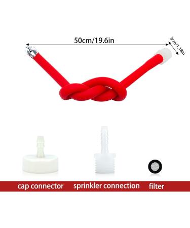 Premium Shower Enema Douche Nozzles for Men & Women - Metal 5-Hole Spray & Comfortable Silicone Attachment - Reusable Enema Hose - Buy Online on GoSupps.com