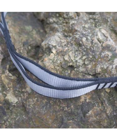 FIRESKIOR Climbing Daisy Chain Strap - Adjustable Nylon Yoga Extend Belt in Gray - Buy Online on GoSupps.com