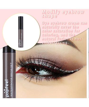 miduoidn Dye Eyebrow Cream Fixer Eyebrow Enhancer Fixed Gel Sweat-Proof 3D Natural Shaping Eyelash Styling Washable Eyelash Pen Type 1 1 count (Pack of 1) - Buy Online on GoSupps.com
