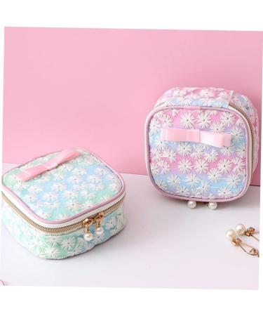Lurrose 2pcs Yarn Thorn Hygiene Bag - Cute Mini Makeup Travel Wallet & Sanitary Napkin Storage Pouch - Buy Online on GoSupps.com