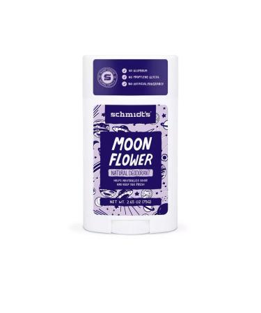 Schmidt's Moon Flower Natural Deodorant Stick 2.65 oz (2 Pack) - Coconut Scented - Buy Online on GoSupps.com