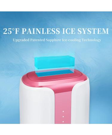 IPL Hair Removal Device with Sapphire Ice-Cooling Technology for Pain-Free Results - FDA Cleared, Unlimited Flashes, Safe for Whole Body & Face - Home Use for Men and Women - Buy Online on GoSupps.com