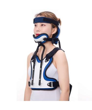 GVQNG head and neck support for adults cervical breast orthoses fixation rehabilitation tractor treatment with a tractional neck rope spondylose correction device