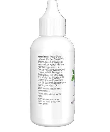 NOW Solutions Activated Nasal Mist with Erythritol and Sea Salt - 2oz - Buy Online on GoSupps.com