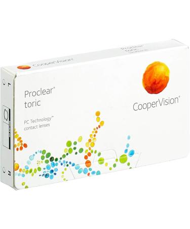 Proclear Toric Monthly Soft Lenses - BC 8.4 DIA 14.4 -1.75 CYL -0.25 Diopters | 6 Pieces - International Shipping Available - Buy Online on GoSupps.com