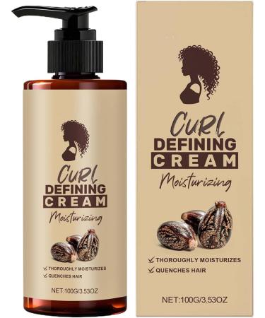 Curly Hair Cream - Defrosting & Modelling Lotion for Curly Hair 100ml - Activating Moisturizing Lotion for Moisture Protection Style Counter Effect - Daily Routine - Buy Online on GoSupps.com
