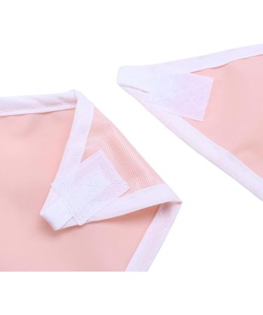 Adult Bibs Waterproof Adult Elder Mealtime Bib Clothes Clothing Protector Dining Aid a Perfect Item for the Adult and the Elder Who Lack Ability to Have Meal Reusable(Orange pink) - Buy Online on GoSupps.com