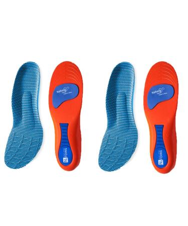 norelie insole ComfySole Comfort Orthopedic Insoles Pressure Relief and Arch Support Ideal for Flat Feet Plantar Fasciitis and Foot Pain Orange*2 pairs 39-40