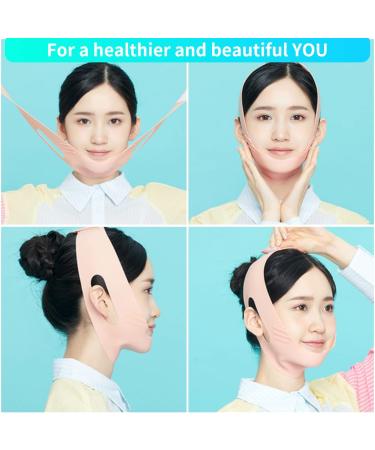 Silicone Double Chin Reducer V Face Firming Belt for Tightening Skin - Prevent Sagging - Buy Online on GoSupps.com
