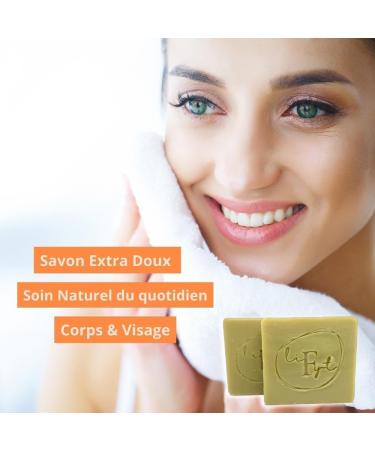  LiFyt Natural Soap from Provence Pure Olive Oil Gentle and Overgreasy Body Care Handmade Product Fragrance Free - Buy Online on GoSupps.com