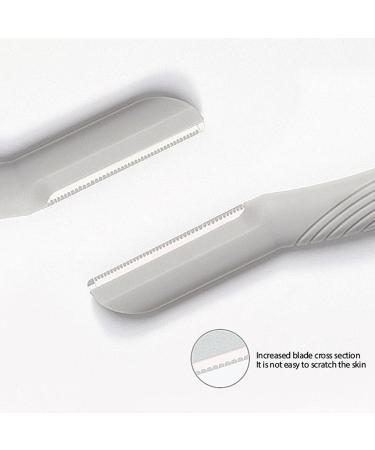 Premium Stainless Steel Eyebrow Scratch Tool for Men & Women - Sharp Removable & Washable Makeup Tool (Gray One Size) - International Shipping Available - Buy Online on GoSupps.com