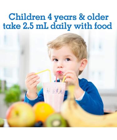 Shop Garden of Life Kids Omega-3 Liquid Strawberry 2 fl oz | Plant-Based Nutrition - Buy Online on GoSupps.com